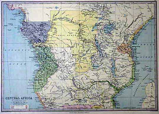 Bartholomew 1887 map