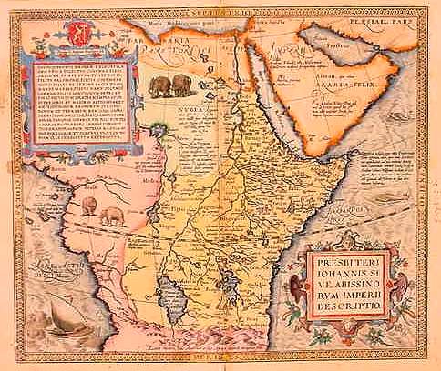 Ortelius 1603 map