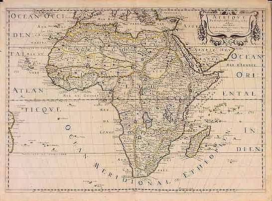 Sanson 1650 map