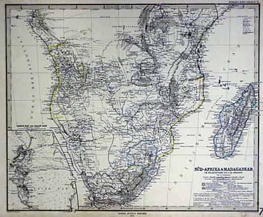 Stieler 1872 map