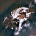Africa mountain from space