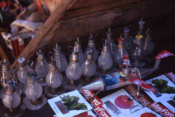 Photo of lamp stall