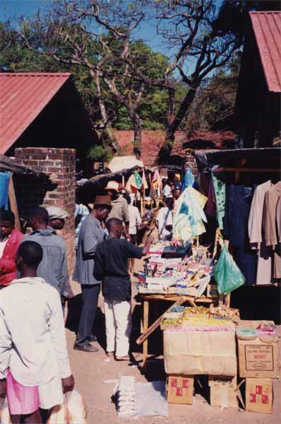 Photo of African market