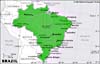 Brazil National Geographic map