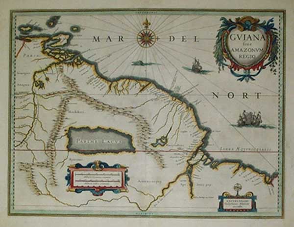 Hondius 1630 map