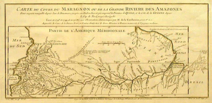 La Condamine 1780 map