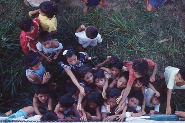 curious children photo