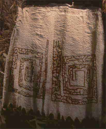 bark cloth skirt photo
