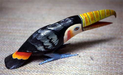 carved toucan photo