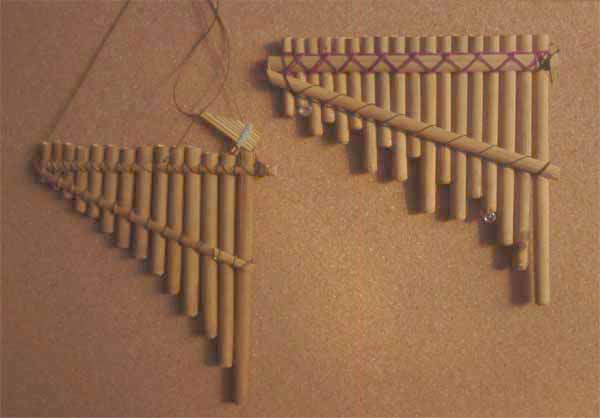 pan pipes representation