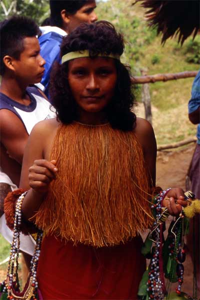 Yagua girl photo