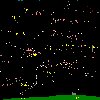 image of 1835 horizon view star map
