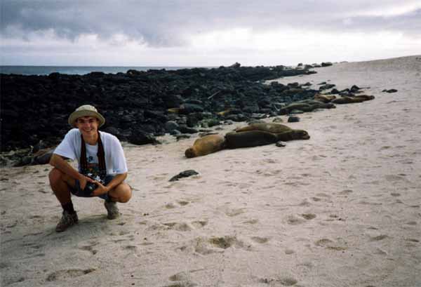 naturalist guide on beach photo