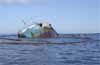 image of Galapagos wrecked tanker