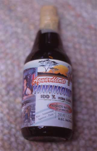 bottle of aguardiente photo