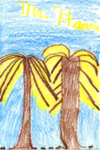 yellow palms drawing